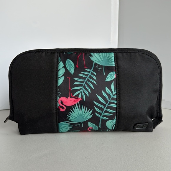 Lug Flamingo Black Flash Cosmetic Case - Picture 1 of 14